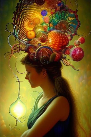 Hyperdetailed Portrait of a Beautiful Woman