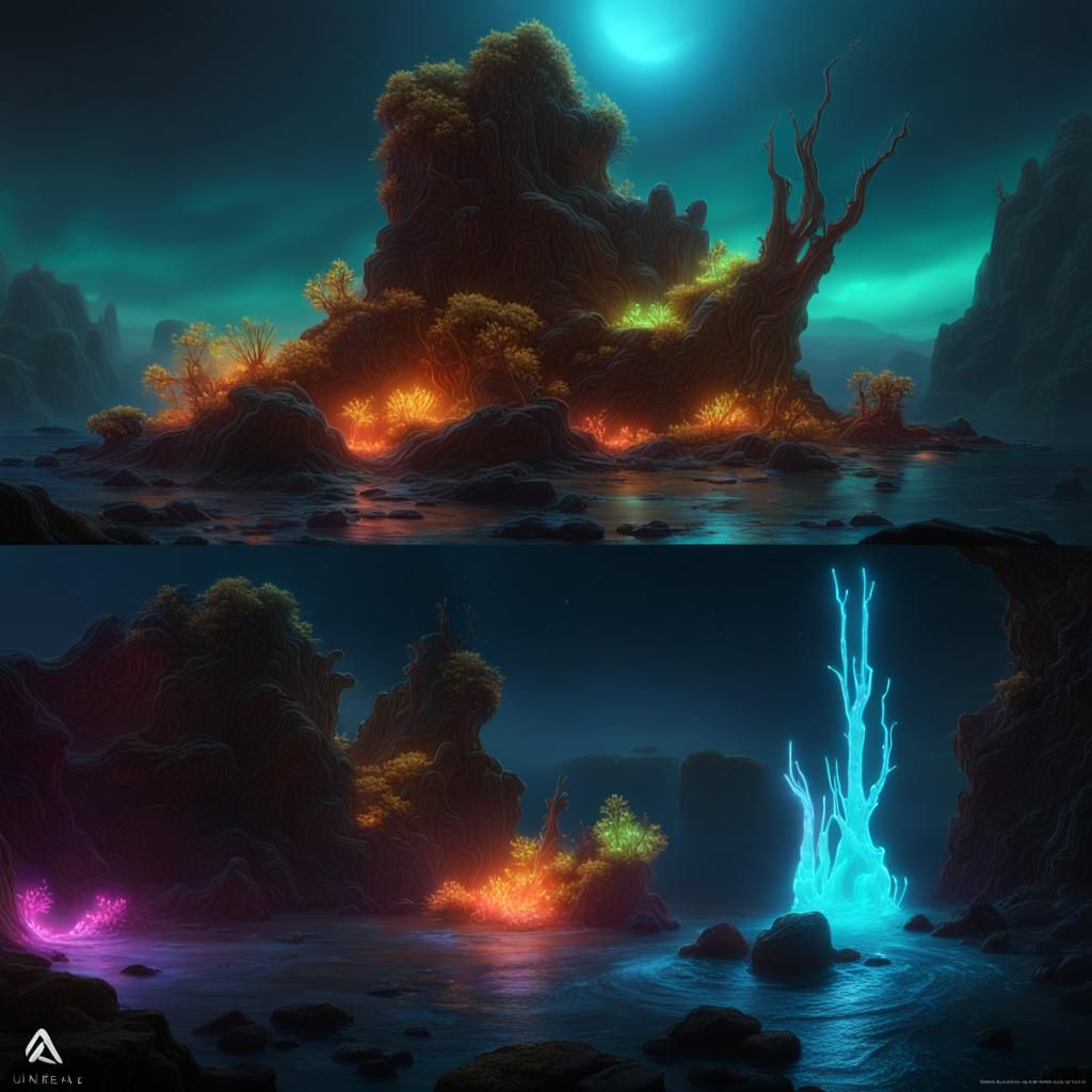 Above and Below the water