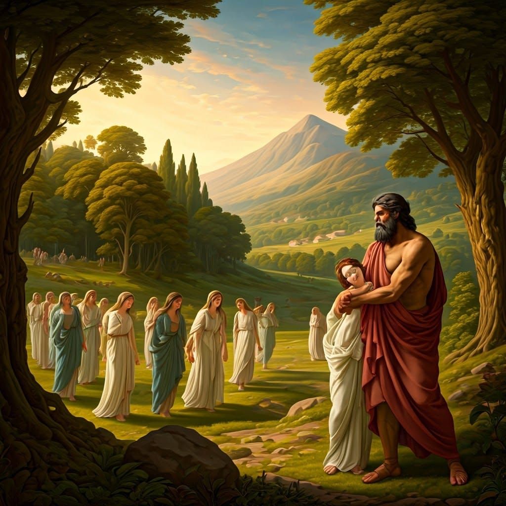 Powerful Men of God Claim Beautiful Women in Ancient Landsca...