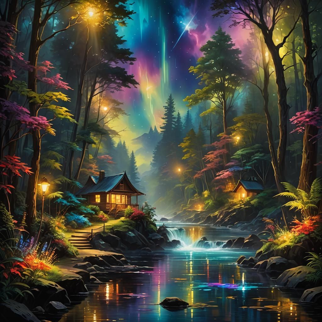 Ultra-Realistic Sahuagin with Bioluminescent Scales