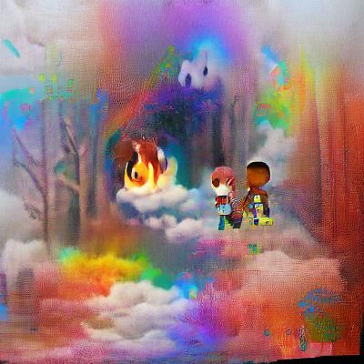 AI Image Generator Output: Blank Canvas