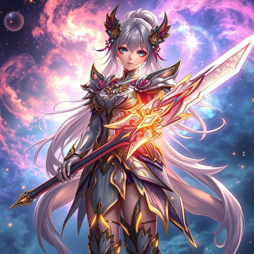 Ethereal Astral Warrior in Celestial Armor