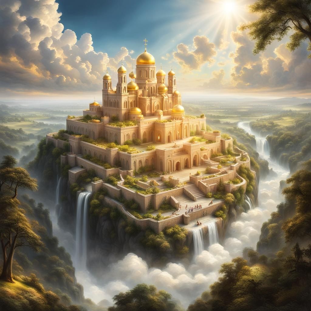 New Jerusalem: Golden City Descends from Heaven