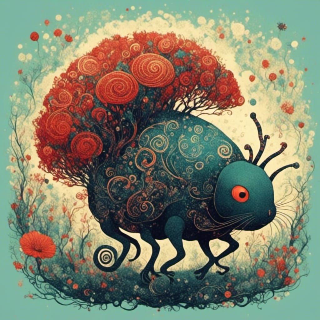 Goblin Gloss Meets Cicada Song: An Ethereal Fusion