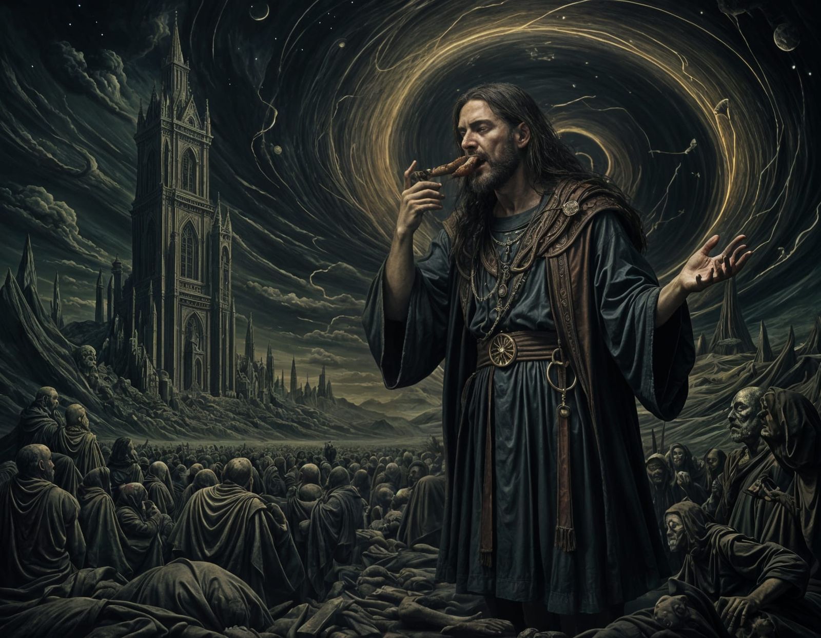 Surreal Sausage Feast: Gothic Dark Fantasy