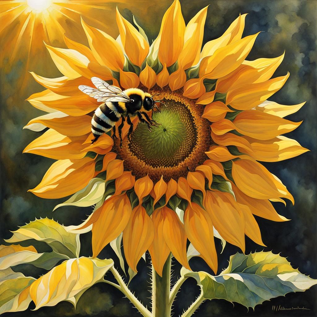 Sunflower Pollinator