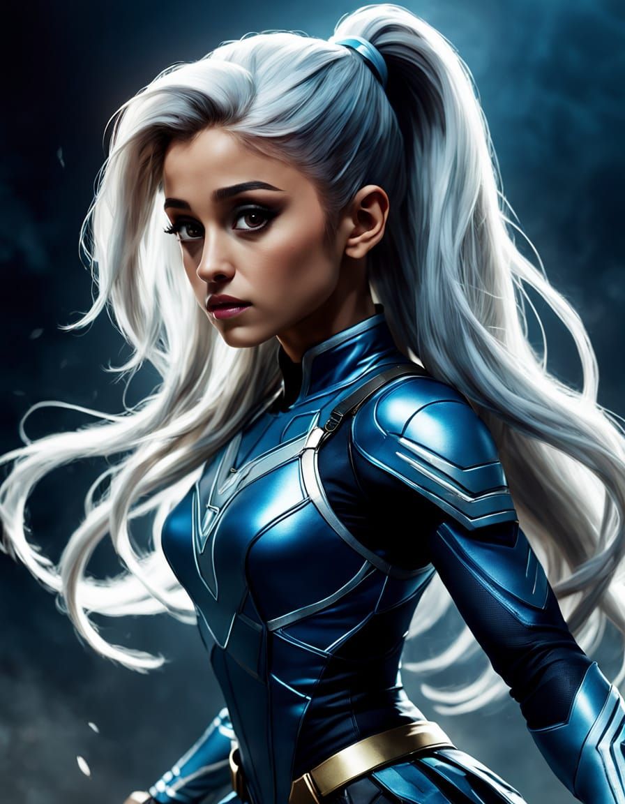 Ariana Grande as Rogue from X-Men in Cinematic Comic Book St...