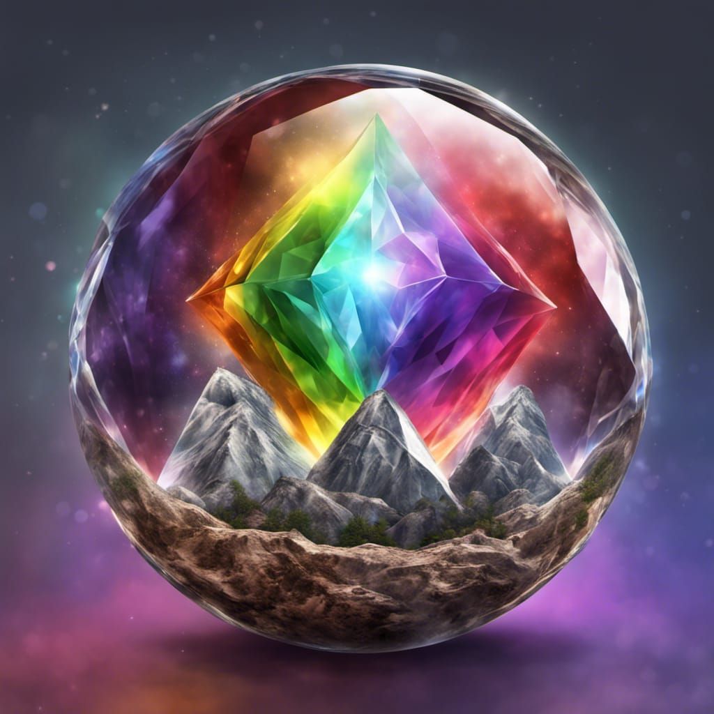 Realistic Crystal Ball Logo for YouTube Channel