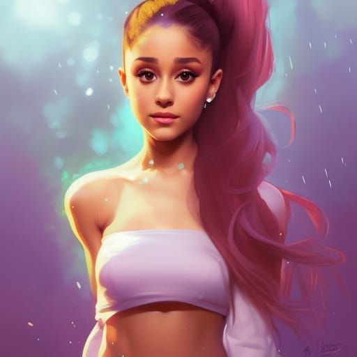 Detailed Portrait with Volumetric Lighting