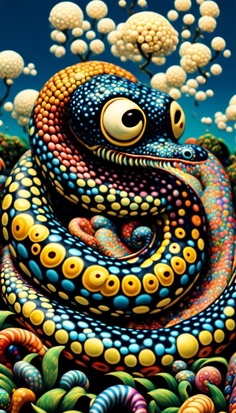 Ethereal Rainbow Fractal Realms in Hyperrealistic Splendor