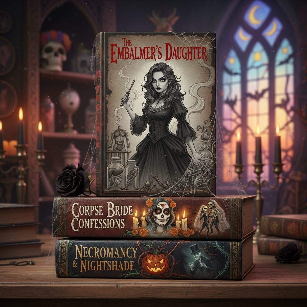 Sinister Horror Books: Woman With Morgue Interests