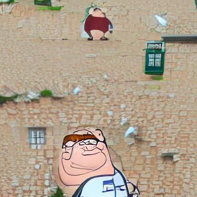 AI Generated Image of Peter Griffin