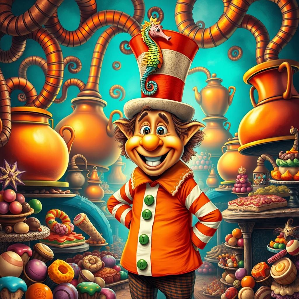 Wonka's Factory: An Oompa Loompa in Pop Surrealism
