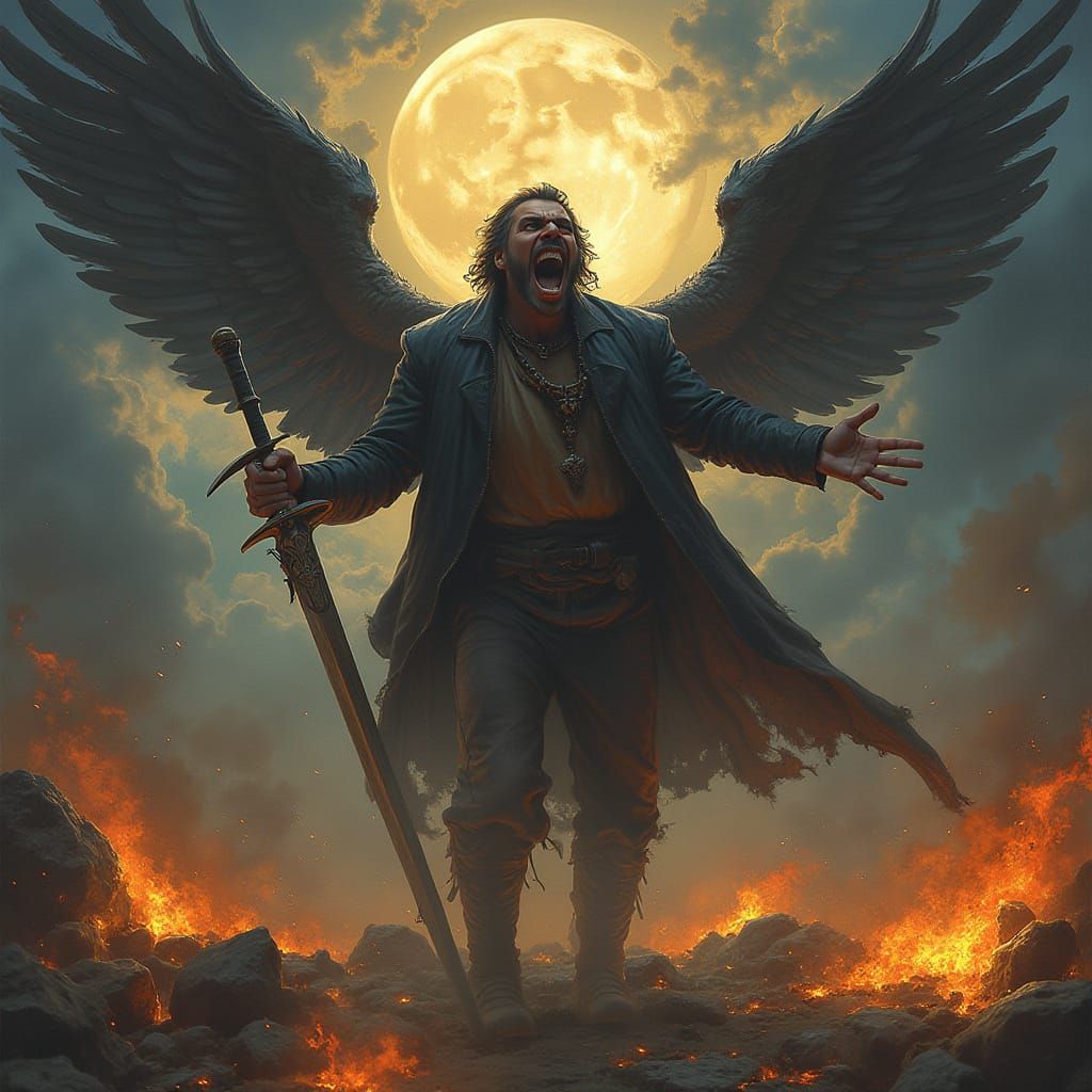 AI Image of Hubris Concept