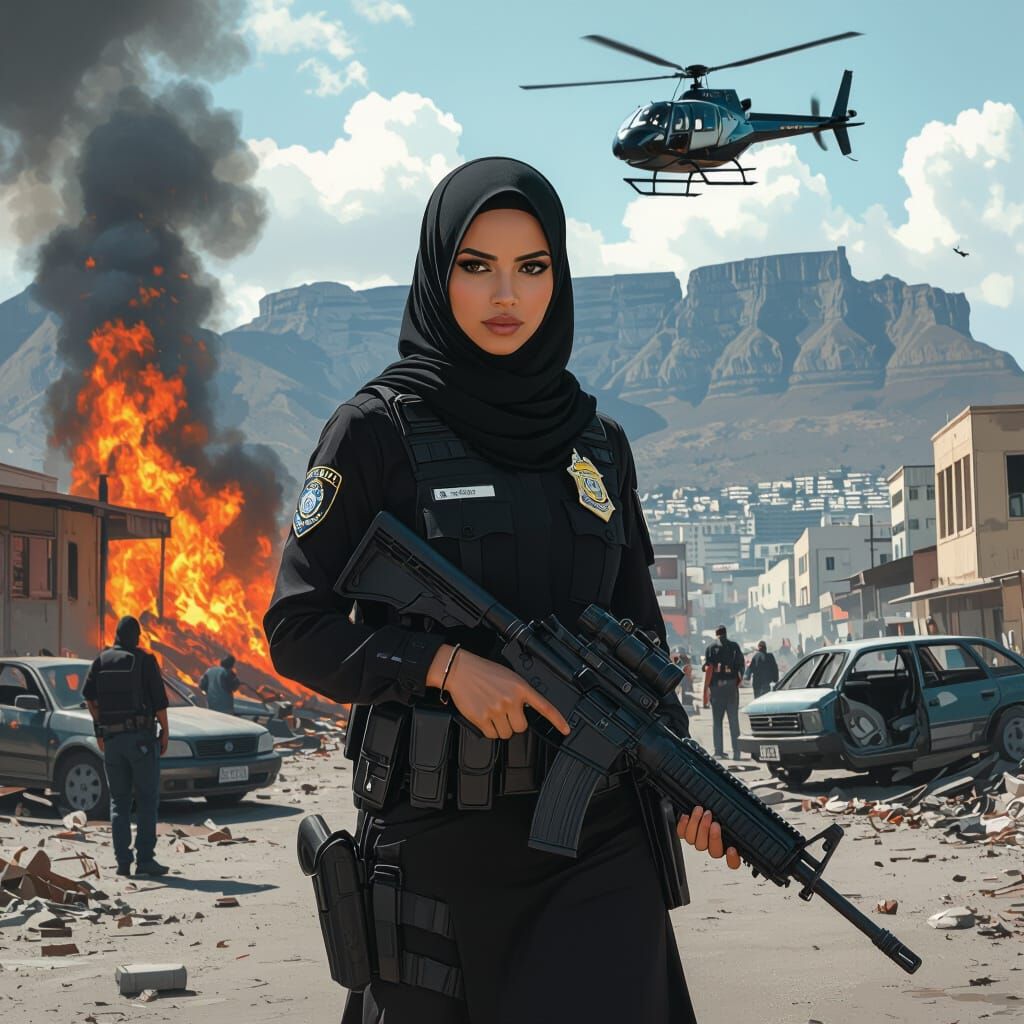 Dystopian Detective in Cape Town Turmoil