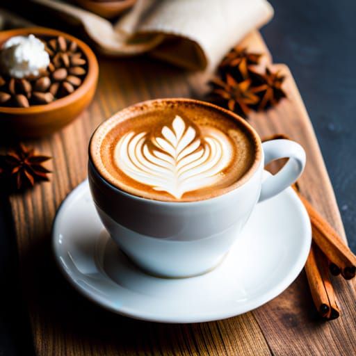 Amazing Cappuccino Coffee Art