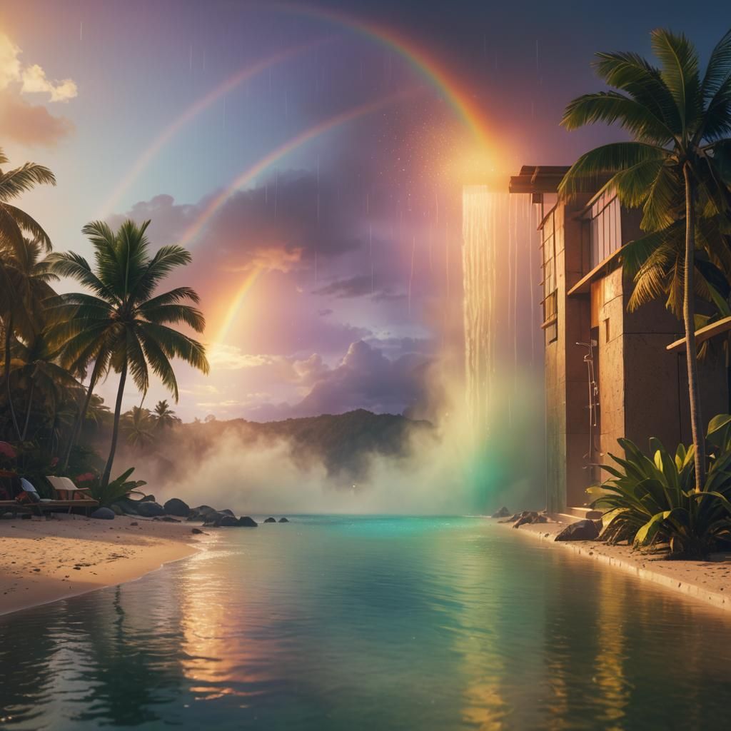 Rainbow Haven. Reflections