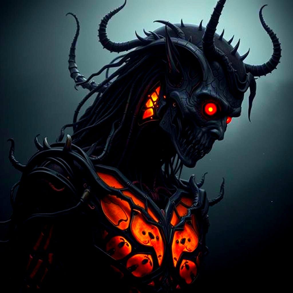 Cenobites in Biomechanical Horror Style