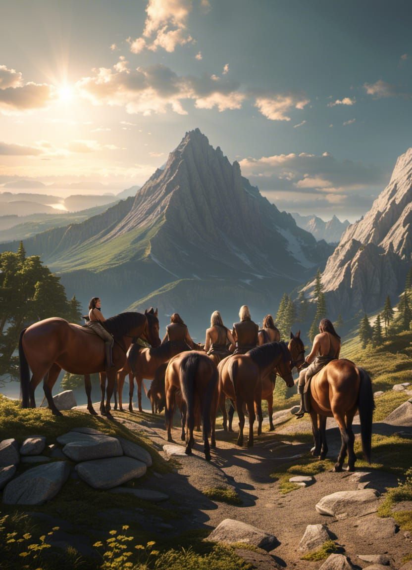 Centaurs Meeting at Mount Olympus