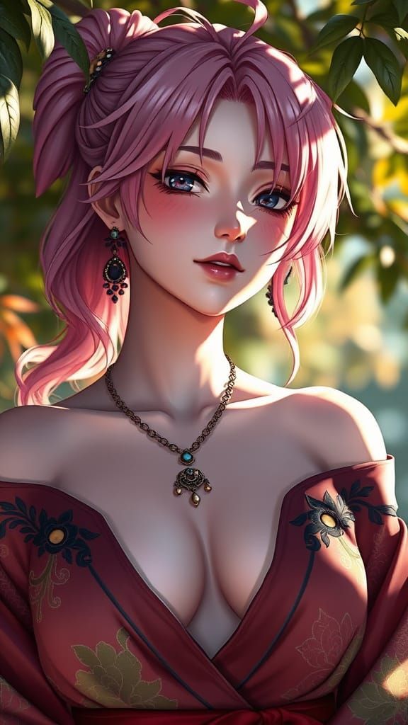 Sakura Haruno in Photorealistic Style
