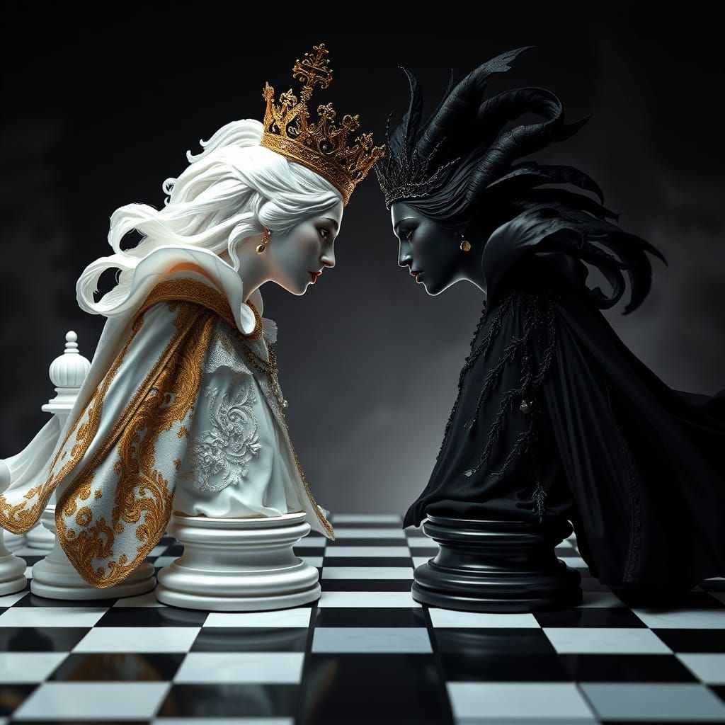 The Two Queens Square Off!