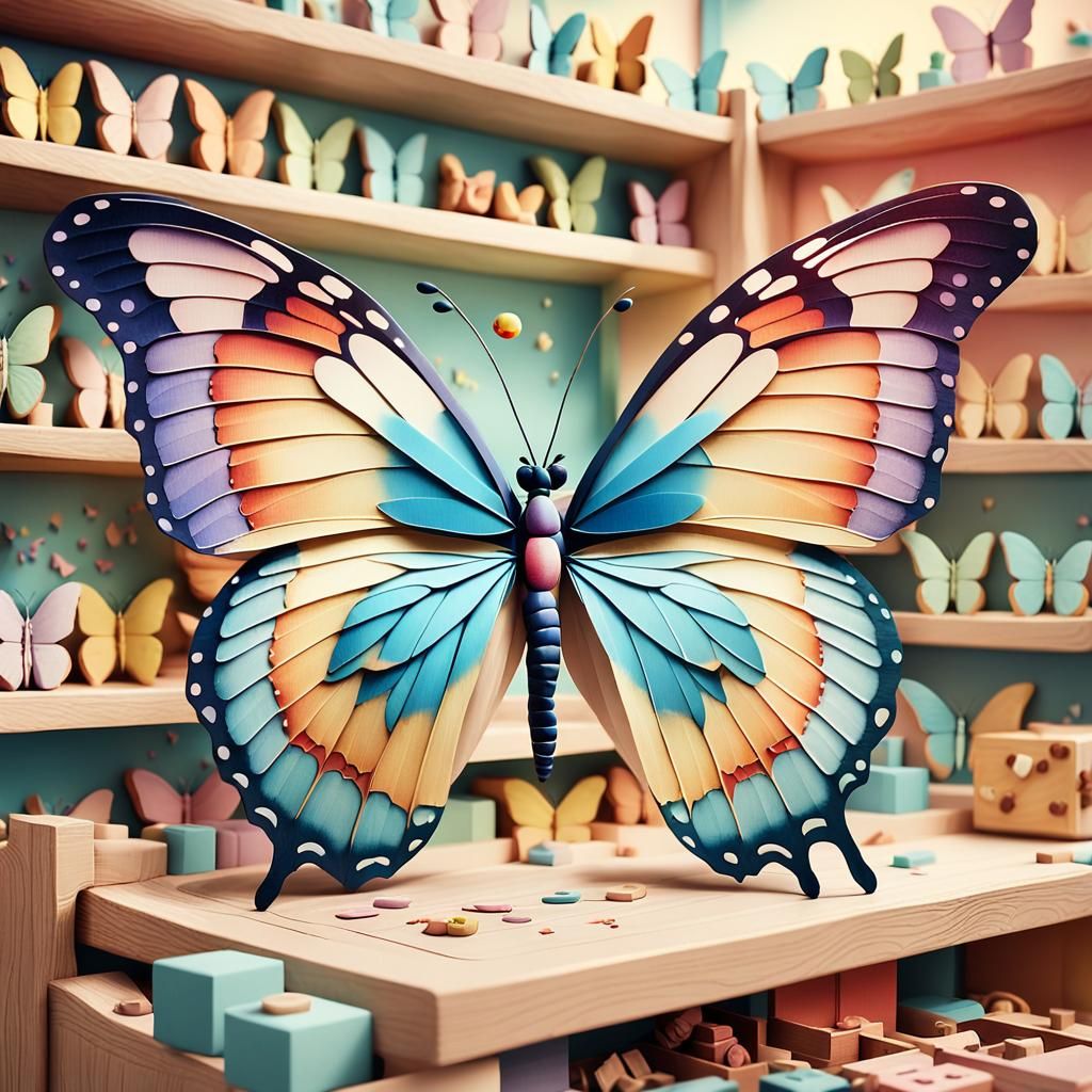 Woodcraft Butterfly