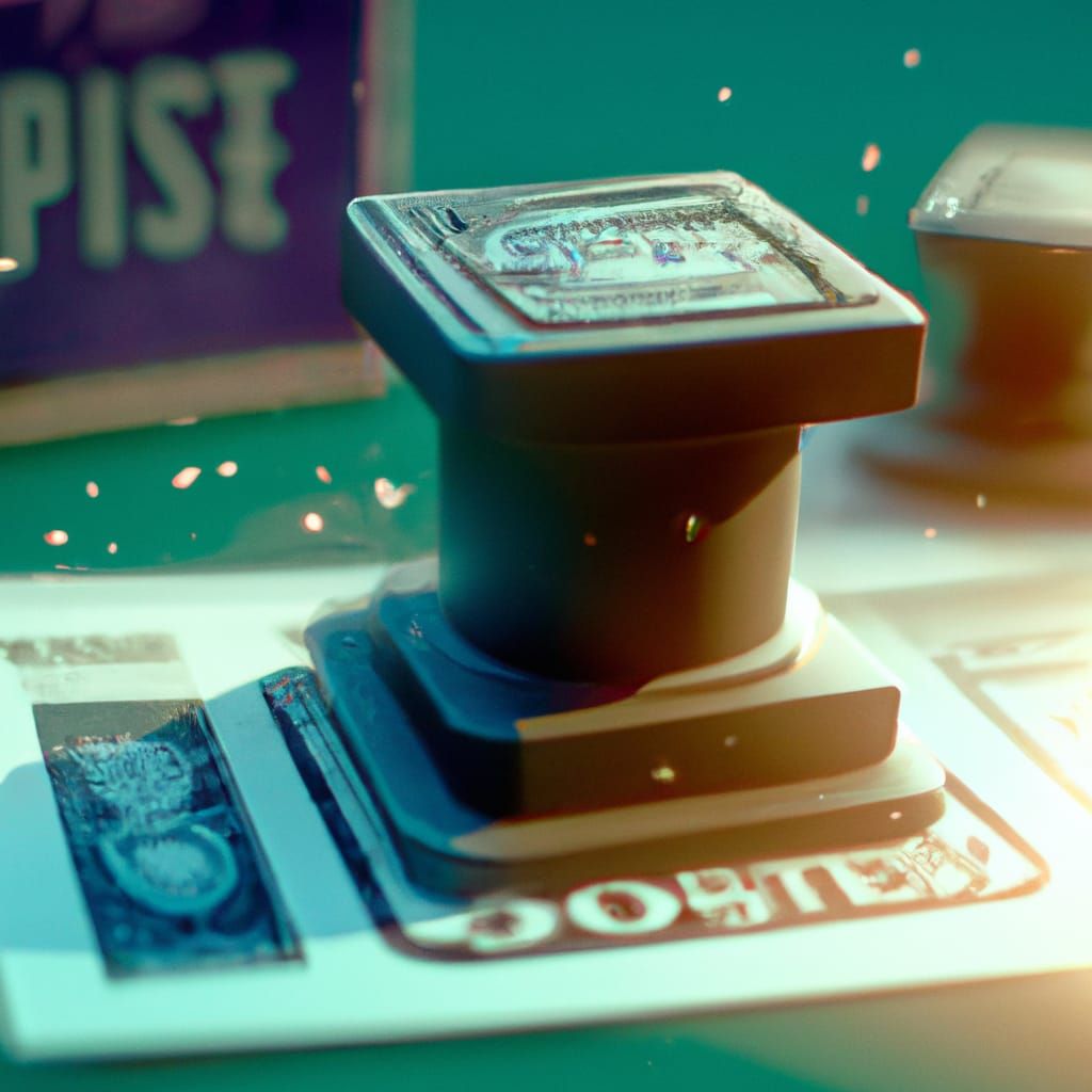 Art Deco Stamp Book in Gouache Style