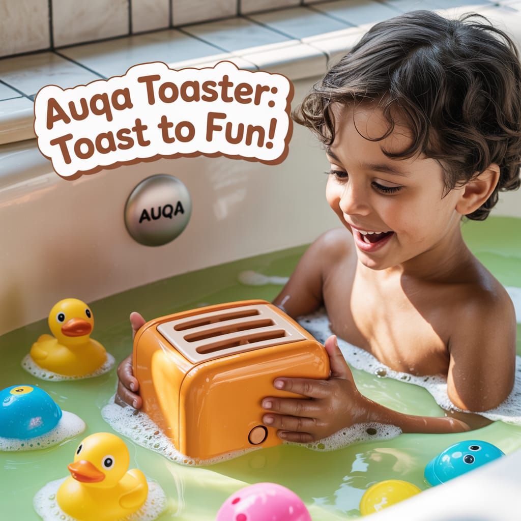 AUQA TOASTER: A Whimsical Bath Time Toy
