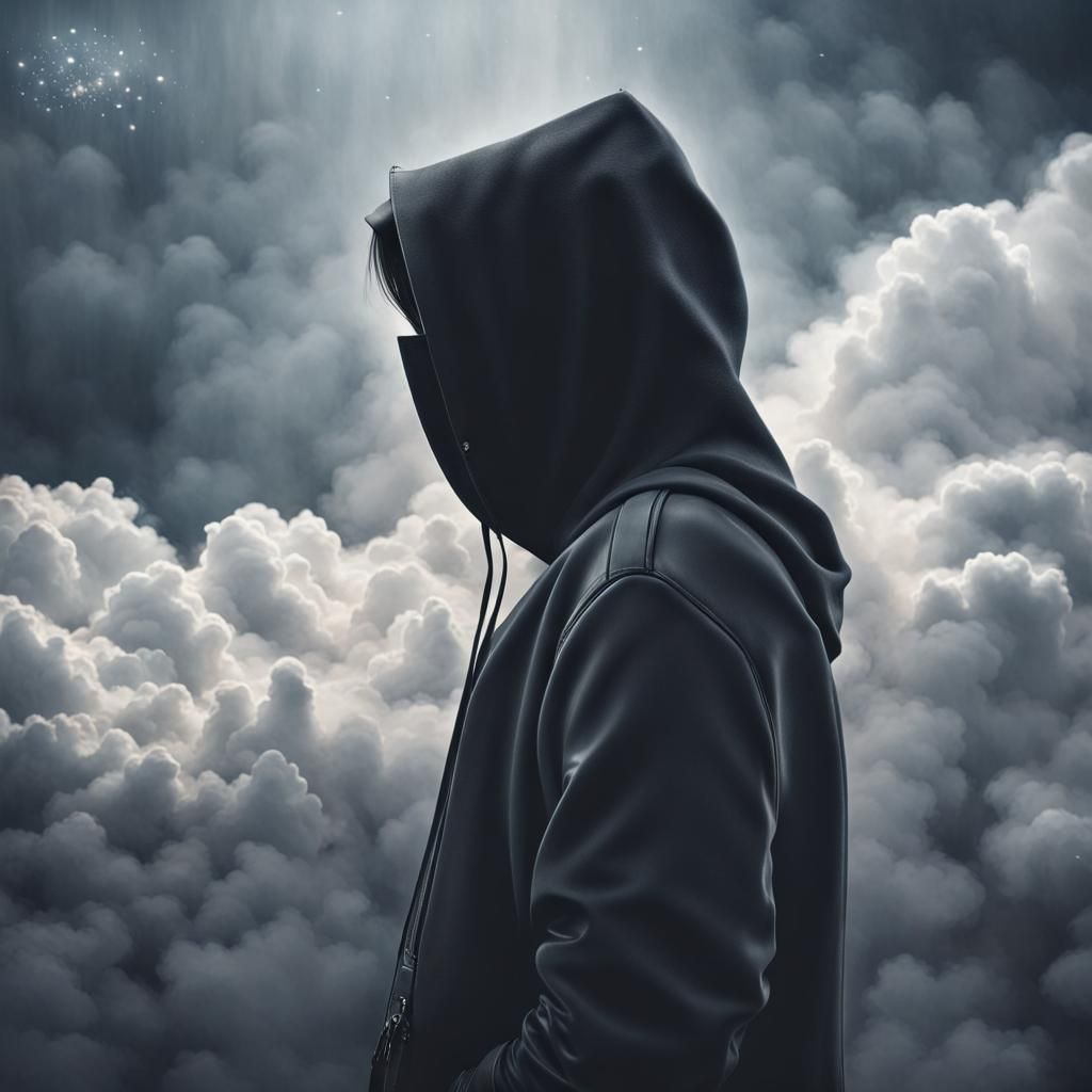 Head in the Clouds: A Digital Art Creation
