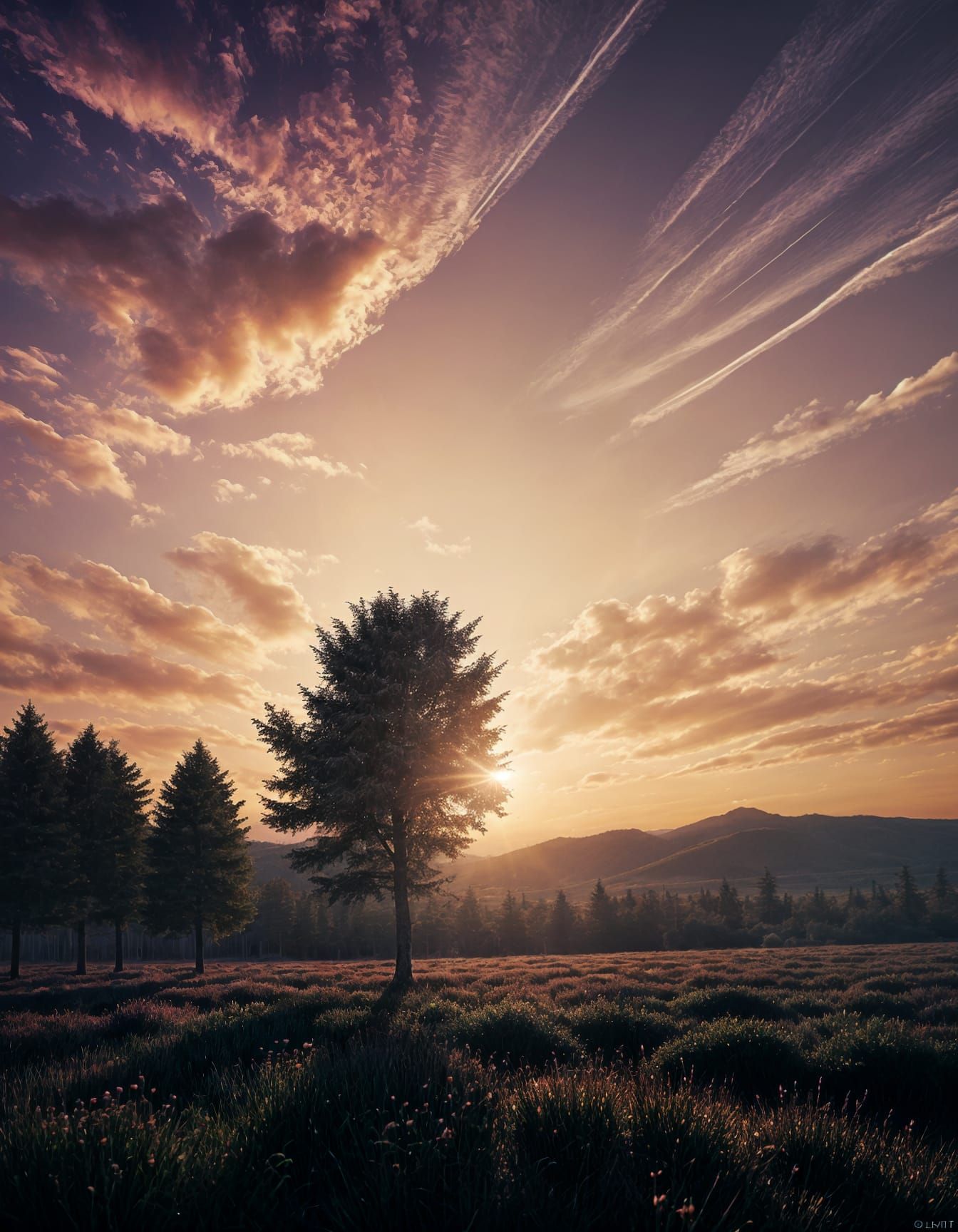 A Dreamy Parallax Scene