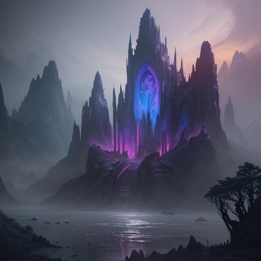 Mystical Fantasy Concept Art in Deep Color