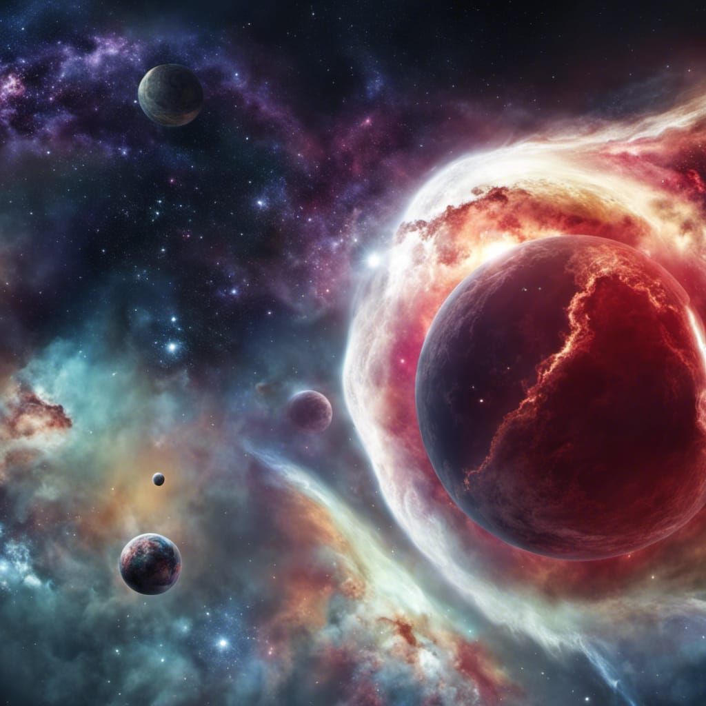 Giant Space Worm About to Devour Earth