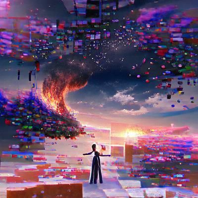 AI-Generated Image From Minimal Input