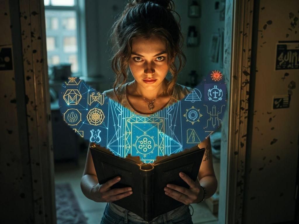 Mytho-Technologist Merges Ancient Symbols in Quantum Lab