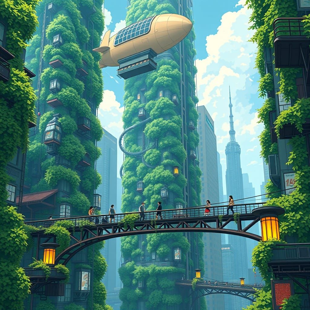 Eco-Metropolis: Studio Ghibli's Blade Runner