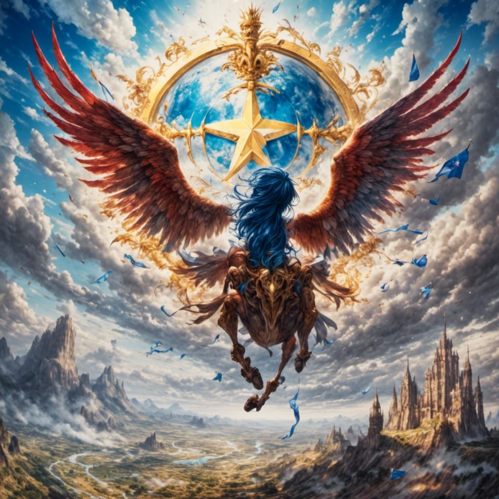 Detailed Image of the Flag of Israel