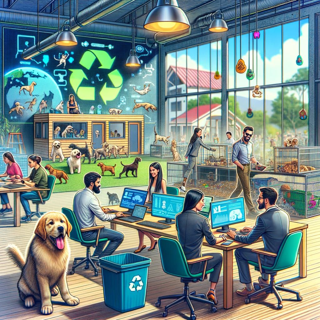 Startup Team Works in Harmony with Animal Rescue and Recycli...