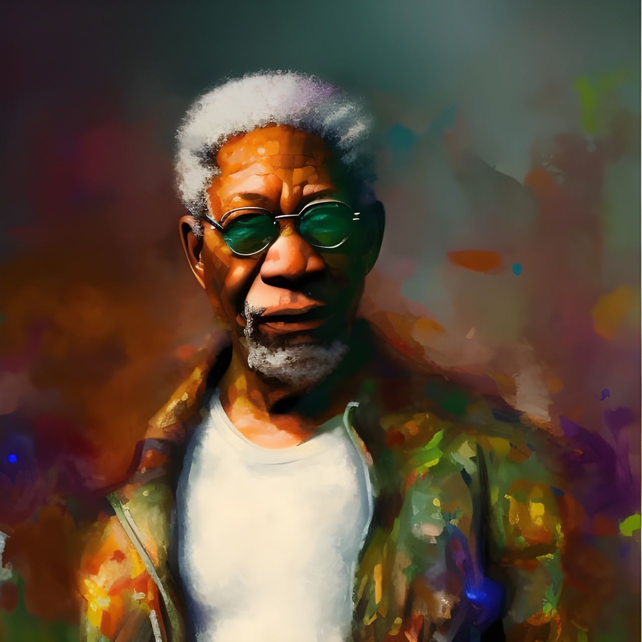 Impressionist Morgan Freeman (III)