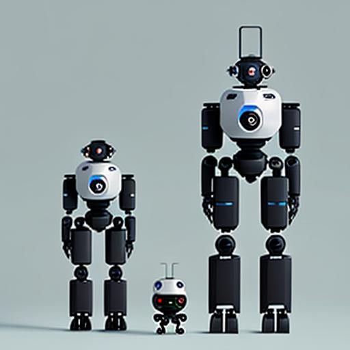 Bebobots are simple in appearance, but they have distinct personalities. The tall one is strong and protective, the roun...