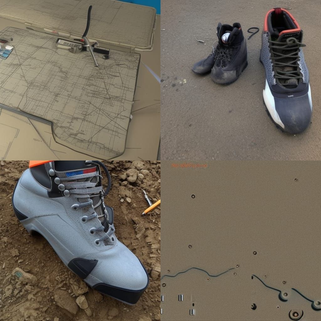 Detailed Matte Painting of Construction Worker