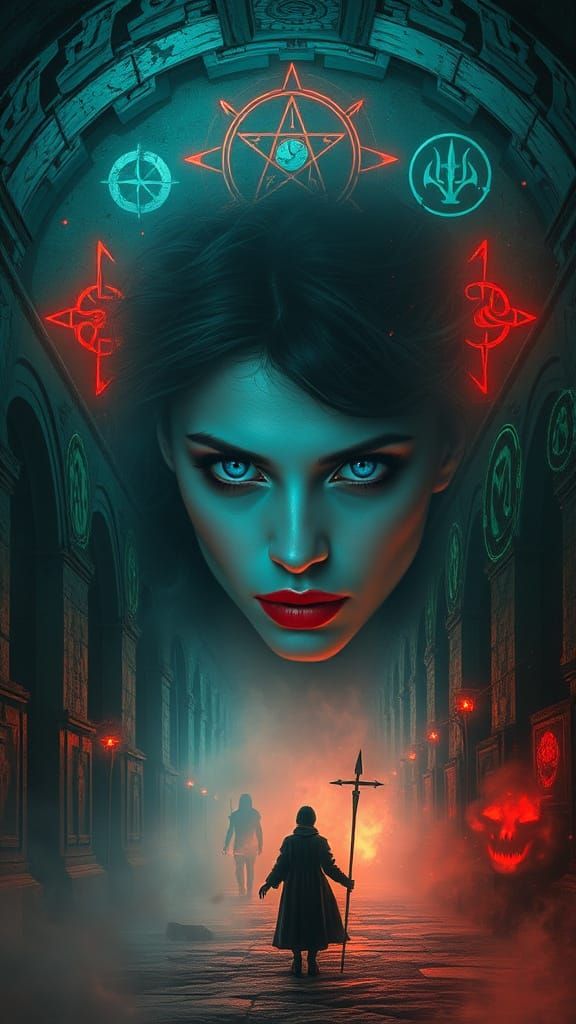 Mysterious Woman Emerges from Ancient Tunnel