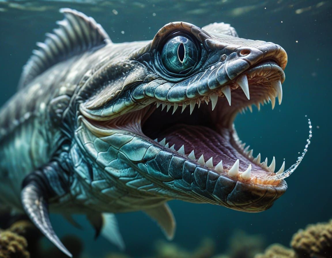 Mysterious Deep-Sea Viperfish with Fearsome Fangs