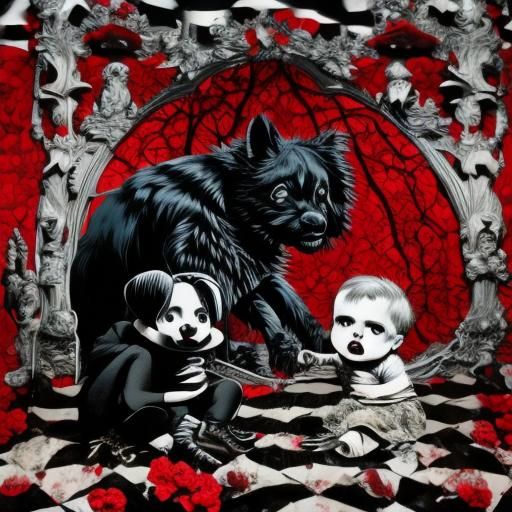 Death Whispering: Rococo Horrorcore Scene