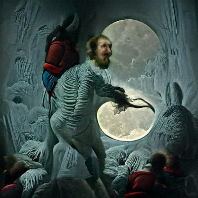 Gothic Horror Hunt Under Moonlight