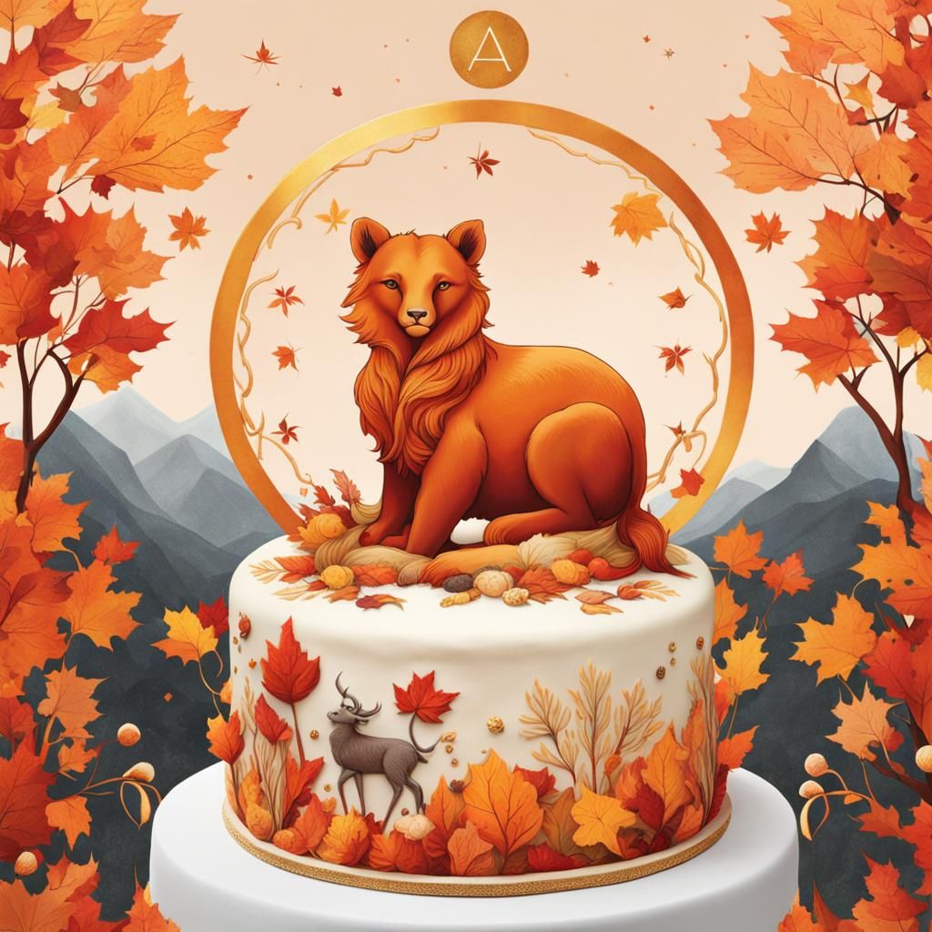 Zodiac Cake Captures Changing Seasons