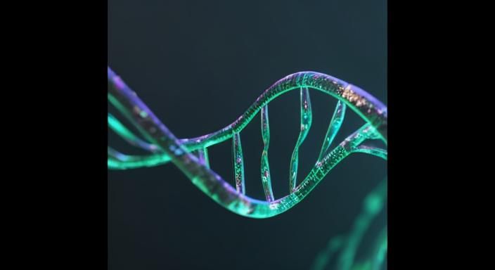 Genetics Unveiled: Hyperrealistic 3D Microcosm