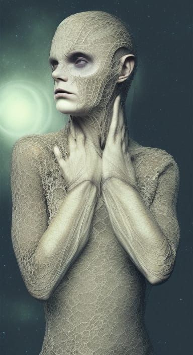 Alien in a Lace Dress