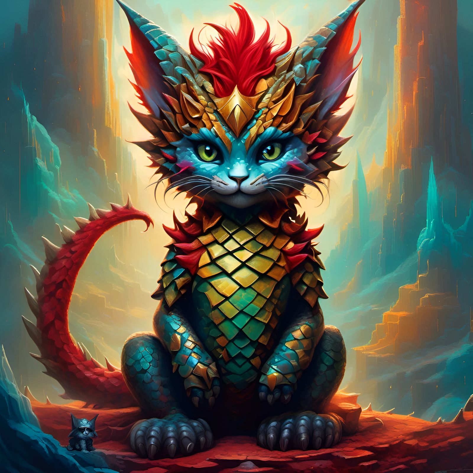 Draconis felinis catus