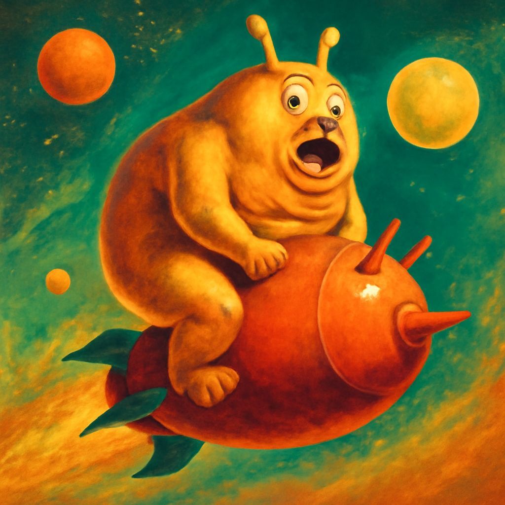 Exocorporeal Organism Rideflying Rocketship-Spacehopper