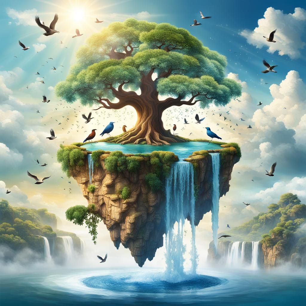 Tree of Life on Floating Island